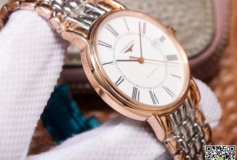 Longines Presence L4.921.1.11.7 RM Factory 1:1 Best Edition Replica Watch Stainless Steel Bezel